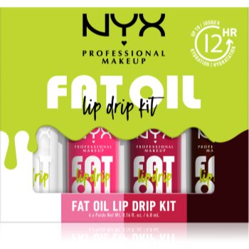 NYX Professional Makeup Fat Oil Lip Drip set îngrijire buze - imagine 2